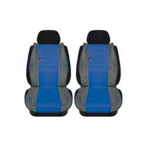Bossi Car Seat Cushion  Towel 2Pcs Blue-Grey